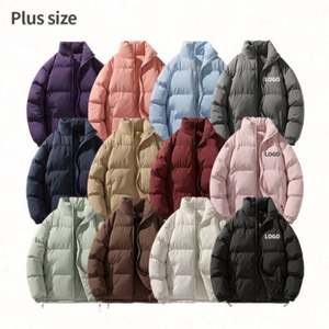 Chaqueta de Invierno Extra Grande para Hombre, Gruesa y Cálida, con Logotipo Personalizado, Chaqueta Acolchada - Product Image 1