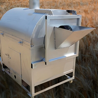 Séchoir rotatif à café Okara pour la transformation alimentaire, séchage polyvalent des céréales et du sable, en acier inoxydable 304, haute efficacité