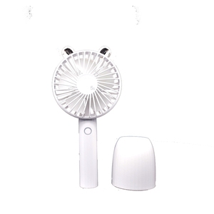 Couleur adaptée aux besoins du client Portatif tenu <span class=keywords><strong>dans</strong></span> <span class=keywords><strong>la</strong></span> <span class=keywords><strong>main</strong></span> De <span class=keywords><strong>Dessin</strong></span> Animé Mignon Mini Ventilateur De Bureau - Product Image 4