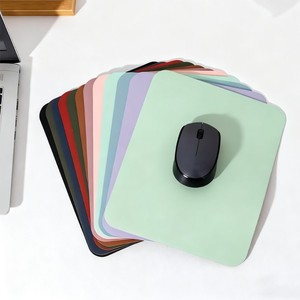 Multi-color Optional Double/Single Side Waterproof Gaming Mouse Pad PU Leather Square Mouse Pad for <strong>Laptop</strong> Homes and Offices - Product Image 6