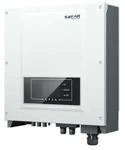 SOFAR 10KW 12KW 15KW PV Inverter 3 Phaseพลังงานแสงอาทิตย์50/60Hz Grid Tieอินเวอร์เตอร์Pure Sine Wave IEC ISOใบรับรองCE - Product Image 1