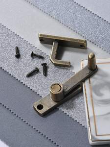 New GQK GW2510285 Modern Simple Zinc Alloy Box Latch <b>Lock</b> Hook Gift Box Assembly Fujian Durable Customized Color Strong Easy - Product Image 5