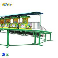 Nouveau design manèges funfairs montagnes russes parc d'attractions jeu parc à thème caboteur manèges ennemi vente