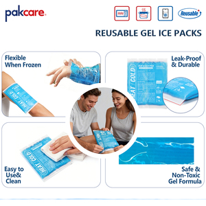 Productos Más Vendidos 2026, Bolsas de Hielo Flexibles Reutilizables Personalizadas, Pequeñas o Grandes, Compresas Frías y Calientes, Paquetes de <span class=keywords><strong>Gel</strong></span> de Hielo <span class=keywords><strong>para</strong></span> <span class=keywords><strong>Lesiones</strong></span> - Product Image 3