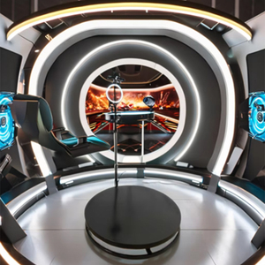 Disparo envolvente de 360 grados, <span class=keywords><strong>tocadiscos</strong></span> de tiro envolvente Juegos interactivos Juegos de eventos Juegos de Carnaval Accesorios para eventos - Product Image 4