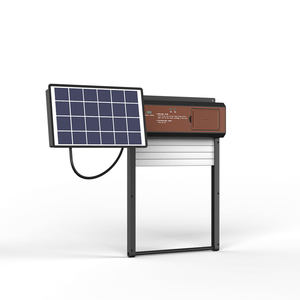 <span class=keywords><strong>Puerta</strong></span> <span class=keywords><strong>de</strong></span> <span class=keywords><strong>gallinero</strong></span> impermeable <span class=keywords><strong>Puerta</strong></span> automática con energía solar <span class=keywords><strong>para</strong></span> pollos - Product Image 1