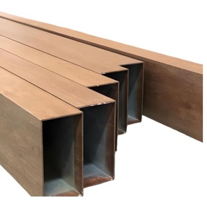 <span class=keywords><strong>Tube</strong></span> en aluminium à grain de bois décoratif, antirouille et résistant à l'usure, directement de l'usine pour <span class=keywords><strong>la</strong></span> décoration d'hôtels - Product Image 4
