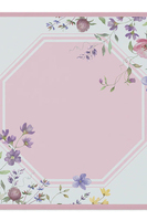 Tapis de Mahjong Rose Antidérapant Garden Grid, Housse de Table de Mahjong Américain Lavable, Tapis de Jeu de Luxe pour Soirée Jeu