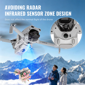 Sistema de Lanzamiento Aéreo LITO 1 para Drones <span class=keywords><strong>DJI</strong></span> LITO 1/X1, para Pesca con Cebo, Regalos de Boda, Accesorios Ligeros con Capacidad de <span class=keywords><strong>Carga</strong></span> de 70g - Product Image 4