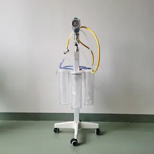 酸素アセチレンガスシリンダートロリー病院用ポータブル鋼アルミニウム酸素ガスシリンダートロリー