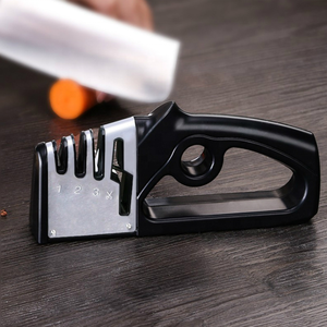 Hot chuyên nghiệp mài giũa thép 3 giai đoạn gốm nhà bếp kéo Chopper dao mài - Product Image 3