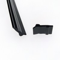 Balais de guidage pour machines-outils CNC, vente directe d'usine de matériaux en caoutchouc, couvre-lame de balais
