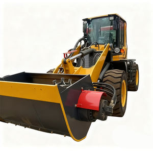 Chargeuse-pelleteuse sur roues <span class=keywords><strong>POWO</strong></span> avec godet mélangeur pour béton, sable et chaux, moteur certifié CE pour la taille standard internationale - Product Image 4