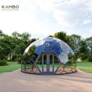 Açık Glamping otel jeodezik kubbe temperli cam ve açık macera ve rahatlama için alüminyum alaşımlı kabarcık ev - Product Image 6