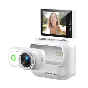 Cámara Portátil para Grabación de Vlogs, Mini Videocámara para Viajes al Aire Libre, Sensor CMOS, Cámara Deportiva con Zoom Digital 8.0X - Product Image 1