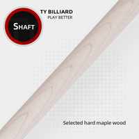 Queue de billard de haute qualité TY Brand SK Series, options de pointe de 12,5 mm/11,8 mm, manche en bois d'érable nord-américain, enveloppe en lin, Taco De