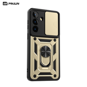 สำหรับ infinix <span class=keywords><strong>Note</strong></span> 50S <span class=keywords><strong>5G</strong></span> กันกระแทกแบบสองในหนึ่งคอมโบผลักและดึงเลนส์ fundas Para เคสโทรศัพท์ celular พร้อมขาตั้ง - Product Image 1