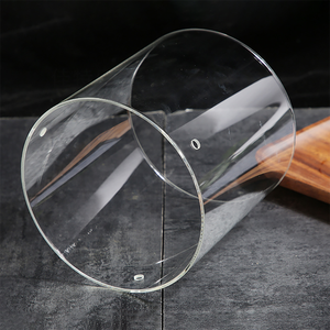 बड़े राजा आकार के खुले अंत लंबे 3.3 बोरोसिलिकेट वैक्यूम उच्च तापमान प्रतिरोधी ग्लास पाइप छोटे विज्ञान भिगोने - Product Image 5