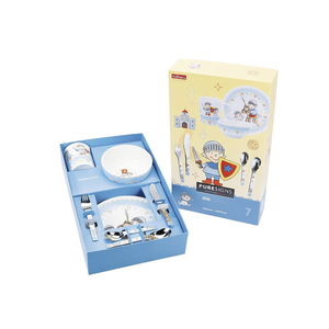 PURESIGNS Juego de cubiertos infantiles Miko de 7 piezas para niños - Product Image 2