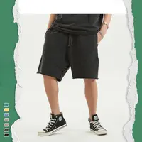 Conjunto de pantalones informales holgados con flecos para hombre, Shorts de correr de marca a la moda, novedad de verano 2022