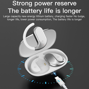 Auriculares Inalámbricos para Juegos con Gancho para la Oreja, Pantalla LED JL, Cancelación Activa de Ruido (ANC), Resistentes al Agua IPX7 5.3, Sonido de Alta Fidelidad, Táctiles - Product Image 5
