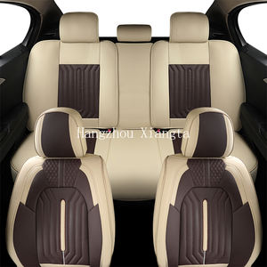 Xiangta 3D 7D 5D 9D universel Sport voiture en cuir bébé chien housse de siège protecteur ensemble Design luxe voiture coussin housse de siège - Product Image 3