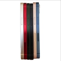 Coque arrière en verre avec cadre central en ABS pour iPhone X/XR/11/12/13/14/15/16 Plus Pro Max
