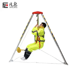 1200-Pound Emergency Firefighting Rescue tripod Safety Equipment & Accessory