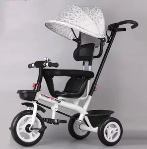 Commercio all'ingrosso di alta qualità migliore prezzo di vendita calda triciclo bambino/bambini triciclo con barra di spinta