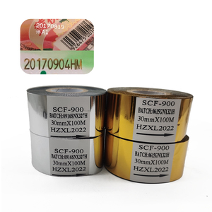 黑色烫印色带SCF-900 30毫米/25毫米100米日期机码色带 - Product Image 6