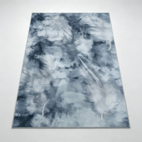 Tapis de prière rectangulaires en polyester tissé, style abstrait moderne, pour salon, vente en gros