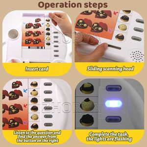 Machine d'apprentissage pour enfants Zhorya, jeu de réflexion logique, jouet éducatif avec cartes - Product Image 4