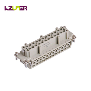 Componentes <span class=keywords><strong>de</strong></span> Moldeo por Inyección <span class=keywords><strong>de</strong></span> Canal Caliente WZUMER, Conector Multipin <span class=keywords><strong>de</strong></span> 24 Pines, <span class=keywords><strong>Macho</strong></span> y Hembra, Cable <span class=keywords><strong>de</strong></span> Conexión - Product Image 3