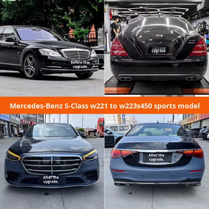 Para mercedes-benz Clase S W221 06-13 actualización a W223 <span class=keywords><strong>Maybach</strong></span> modelo 21 modelo deportivo envolvente parachoques delantero modificado antiguo a nuevo - Product Image 6