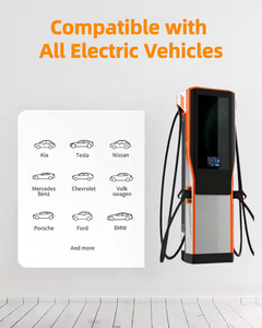 YIXINDIAN Station de recharge DC pour véhicules électriques 320kW 360kW 400kW 480kW, bornes de recharge au sol, Power Bank pour voiture électrique, application mobile, double pistolet - Product Image 3