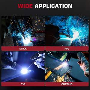 Casco de Soldadura con Oscurecimiento Automático ARCCAPTAIN, Pantalla de Visión Amplia de 3.94x3.66'', Color Real, 4 Sensores de Arco, Gama de Sombra Amplia 4-5/5-9/9-13 - Product Image 5