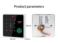 Lector y Grabador de Tarjetas RFID de Escritorio USB de Doble Frecuencia 125KHz 13.56MHz con SDK Gratuito para Sistema de Registro de Tarjetas de Control de Acceso