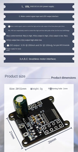 SimpleFOCMini alternatif FOC DC fırçasız Motor sürücü panosu SVPWM algoritması - Product Image 5