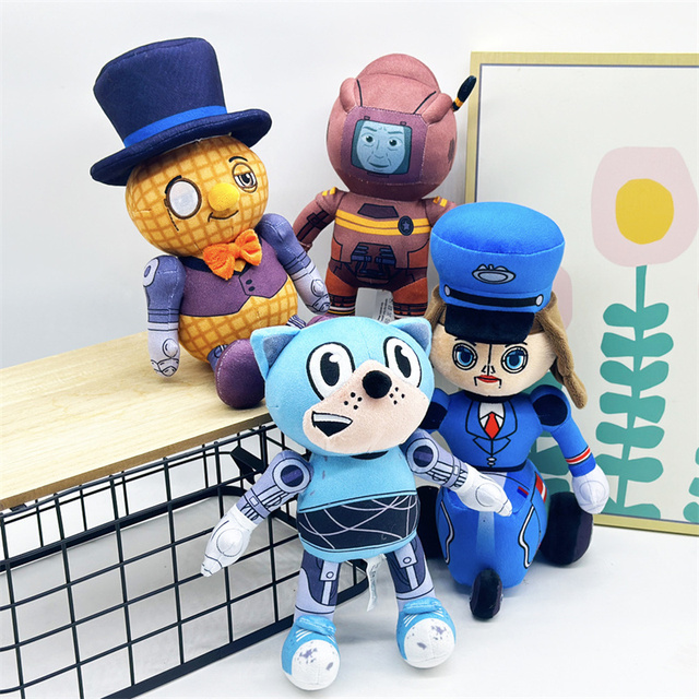HY Cross Border the Electric State Movie Merchandise Embroidered Cotton Plush Toys Figurines for Birthday Filled with PP Cotton