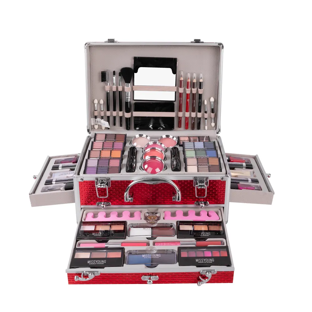 Fashion Professional Full Cosmetics Set Box 24pcs Eyeshadow makeup brush brushes Set