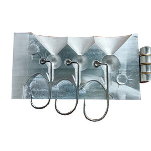 1/16 1/8 1/4 1/2 3/4 1 2 3 OZ Jighead Chumbo Cabeça Gabarito de Água Salgada Longo Fundição Moldes - Product Image 1