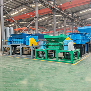 Công nghiệp hai trục Shredder máy chất thải gỗ Pallet cao su lốp tái chế lốp máy nghiền với CE - Product Image 3