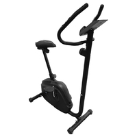 Vélo d'appartement magnétique à 8 vitesses avec écran LCD pour entraînement cardio à domicile