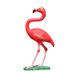 Hot Selling Life Size Fiberglas Flamingo Skulptur Statue für Garten dekoration