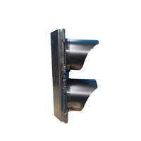 Feu de signalisation piétonnier sans fil à LED solaire, signal rouge-vert, 220V, lumière d'avertissement pour passage piétonnier et feu de signalisation intelligent