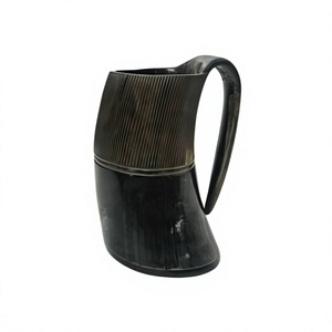Wholesale Buffalo Horn Handmade Waterproof Natural Shape Modern Folk Art <b>Table</b> Decor Food Contact Safe - Product Image 6