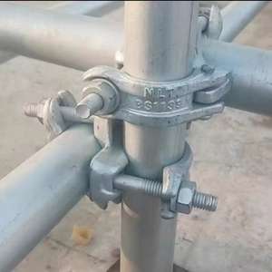 Connecteur croisé forgé, norme européenne, <span class=keywords><strong>clip</strong></span> galvanisé, connecteur d'échafaudage pour hôtels et ateliers, capacité de charge 250 kg, <span class=keywords><strong>5</strong></span> unités - Product Image 5