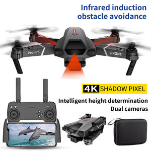 <span class=keywords><strong>Prix</strong></span> usine P5 Mini Drone 4K double caméra photographie aérienne infrarouge Wifi Fpv évitement d'obstacles quadrirotor RC <span class=keywords><strong>hélicoptère</strong></span> jouet - Product Image 2