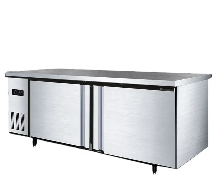 Bar mutfak tezgah ekran sayacı buzdolabı ticari mutfak ekipmanları