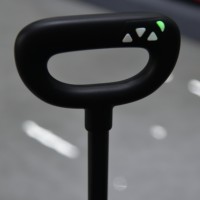 Chariot de camping électrique PAOBA à charge dynamique de 60 kg, chariot utilitaire tout-terrain pliable en quatre parties avec frein automatique pour jardin et pique-nique